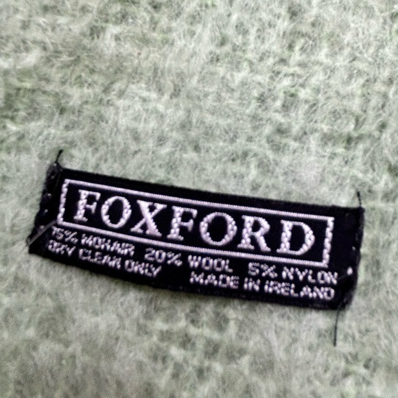 Foxford Ireland mohair blend scarf - Picture 2 of 4